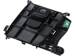 Raamschakelaar, passagierszijde. Porsche 997 / 987 Boxster / 987C Cayman 2006>> LHD - 99761315604, 99761315605, 99761315604A05, 99761315605A05 - URO-019303