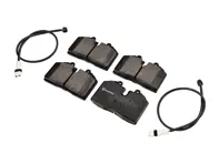 REAR Brake pads and sensors kit. Porsche 928 S2 / 928 S4 Brembo - 96435193905, 92861231302, 95135193901, 95135193904, 96435193902, 96435193903, 92861231304