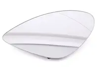 Door mirror glass ASPHERICAL, Right. Porsche 958 Cayenne RHD - 95873152281, 3122202