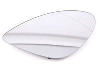 Door mirror glass ASPHERICAL, Right. Porsche 958 Cayenne RHD - 95873152281, 3122202
