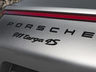 “PORSCHE 911 TARGA 4S”黑色后徽章，适用于保时捷 991.2 - 99104480384041