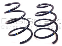 Coil springs, FRONT PAIR. Porsche 95B Macan 2014-18 - 95B411105AC504, 95B411105AC