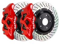 Brembo GT Big Bremskit (hinten). Porsche - Bremsscheibengröße: 380x28 - 2S19005A, 2S19005A1, 2S19005A2, 2S19005A3