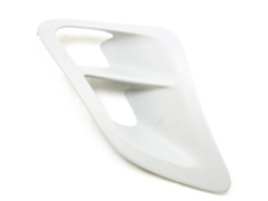 Luchtinlaatgrillframe met 1/4 paneel aan de achterkant. Porsche 997 Turbo MKI/MKII - 99750436101G2X, 99750436201G2X