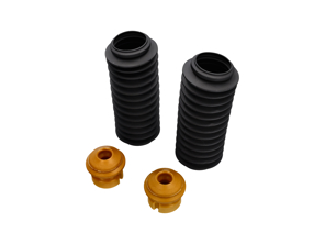 Schokbreker aanslagrubbers & balg kit. Porsche 997 - 99733310501, 99333310701