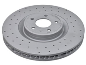 Rotor de disco de freno SPORT COAT Z, Delantero. Porsche Macan 3.0L Gasolina / 3.0L Diésel - 460.1552.52, 95B615301F, 95B615302, 95B615302F, 95B615302H, 95B615301H, 95B615302T, 95B615301T, 09D93611, 09D93711, 460.1553.52, 95B615301 - 460.1552.52, 460.1553.52