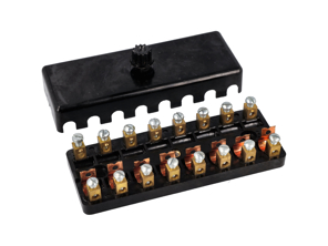 Fuse Box 8-pole. Porsche 911 1970-73 - 91161208700, 9116120870 - 911808-023, 1699300100