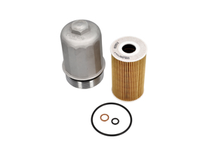 Filtre à huile et boîtier en aluminium améliorés. Porsche 996 / 986 Boxster / 987 Boxster / 987C Cayman / 997 / 955 Cayenne S V8 et 955 Cayenne Turbo - 99610702055, 99610712054, 99610722560