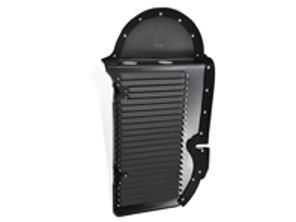 Placa de cubierta para enfriador de aceite, DERECHA. Porsche 911 2,0S / 2,2S 1969-71 - 91110708500, 91110719100, 90110719200