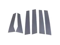 Juego de embellecedores para pilares de puerta en fibra de carbono. Porsche 95B.1 Macan 2014-18 - 95B853317C, 95B853318C, 95B853351C, 95B853352C, 95B853589C, 95B853590C - E436 GLOSS, E436 MATTE