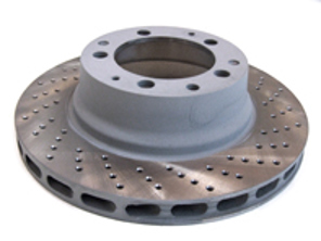 Brake disc rotor Rear. Porsche 911 / 930 (93035204502 & 93035204601) - 93035204501, 93035204500, 93035204601, 93035204600, 93035204502, 93035204601