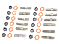 Kit de pernos de cabeza de escape Inconel. Porsche 911 /964/993/986 - 99906200602, 99908400201/2, 99908400201, 90006010601, 99907507100, 90037813100, 9990750710A, 99907507400, 90037813100, 90007428702, 99907353501, 99907358901