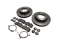 适用于 1994-97 年保时捷 993 C2/4 的前刹车片和刹车盘套件 - 99335104301, 99335104401, 99335193905, 96461236302, 96535109600, 96435109601, 92835139304, 92835193005, 92835193006, 92835193016, 92835193900, 92835193901, 92835193902, 92835193904, 94435193902, 95935194901, 95935194903, 96535193000, 96535193003, 96535193004, 96535193900, 96535193901, 96535193902, 96535193903, 96535193904, 99309435161, 99309435161F, 99309435166, 99335193001, 99335193060, 99335193901, 99335193904, 99335293004, 96461236301, 96461221100, 96461236300