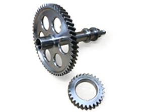 Intermediate shaft with timing gear. Porsche 356 - 69210590100