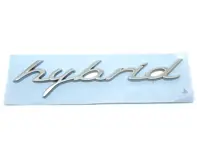 HYBRID - Stemma alettone cromato per Porsche 958 Cayenne MKIII - 958559499000C1, 95855949900, 958559500000C1, 95855950000