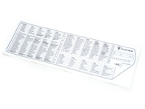 Component card fuse & relay. Porsche 911 Carrera 1989 - 91161224303