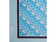 Porsche Seidenschal, Blau. - WAP9410010NUSA