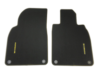 Black Floor Mats - Set of 2 With Contrast Stitching. Porsche 981/718 Boxster & Cayman / 991 Carrera & Turbo - Right-Hand Drive (RHD) - 98155161305, 98155161305SMD, 98155161307SMD, 98155161309SMD, 98155161305SME, 98155161307SME, 98155161309SME, 98155161307, 98155161307TCE, 98155161309TCE, 98155161307TCF, 98155161309TCF, 98155161307TCG, 98155161309TCG, 98155161309, 98155161309QUS, 98155161309RCU