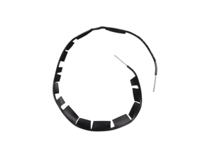 Front bumper to wing seal, LEFT. Porsche 993 - 99350554300, 99350554400 - URO-010808, URO-010809