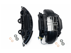 Front aluminium brake caliper set. Porsche 911 (930) Turbo 1974-89 - 93035109103, 93035109203 - BRK11.2.118