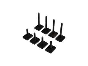 Thule T-track Adapter set in Black for Thule SnowPack - 95B04480010, 732600, 889600