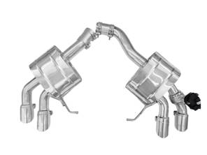 运动型排气后消音器 保时捷 95B.2 Macan S 2019-2020 - 95B253611PY, 95B253612JY - TSPOMACU19.003.A