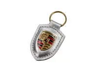 Portachiavi con stemma Porsche – Porsche Carrera GT 25Y, argento. - WAP0500630T0WS