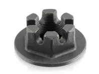 Rear wheel hub castle nut. Porsche 356 - 64433227100