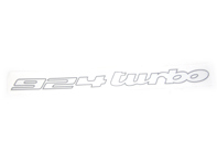 924 - Insignia adhesiva plateada Porsche 924 1976-85 - 477853627C, 477853627