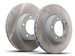 Remschijfrotor SPORTS SLOTTED, Achter. Porsche Boxster 986 / 987 - 98635240301, 285822LC, 285822LC, 98735240300, 98735240301