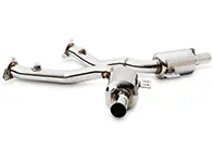 Uitlaat katalysator bypass pijp voor Porsche Boxster 986 DesignTek - 996113921AX, 996113922AX, 99611392101, 99611392201, 99611302111, 99611302112