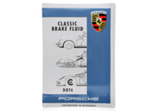 Placa de metal – Líquido de frenos Porsche Classic - PCG04430501