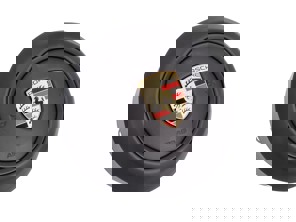 Unità airbag in pelle nera per volante. Porsche 992.1 Carrera - 992880201MTRP, 992880201HTRP