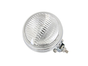 Zusatzantrieb / Nebelscheinwerfer Chrom. Porsche 911 1965-73 - 91163120200, 90163120200 - LTG11.1.102, LTG111102