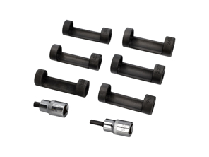6 Piece Suspension Strut Nut Socket Set. - HTC1026