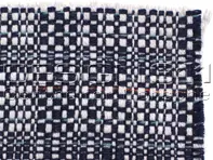 Porsche Classic Fabric JUBILEE BLUE - WHITE *SAMPLE - P9111294