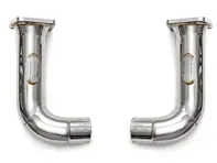 Tubos de derivación Cat de escape. Porsche 991 Turbo / Turbo S - 99711300930, 997113009AX, 99711301030, 997113010AX