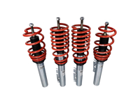 Kit sospensione regolabile H&R. Porsche 986 Boxster/S - 98634304102, 98634304120, 9863430414, 98634304122, 98634304123, 98634353101504, 98634353109504, 98634353105504, 98633305104, 98633305106, 98633305120, 98633353104504, 98633353134504, 98633353105504, 98633353120504, 98633353138504, 98633353139504, 98633353121504 - RSS-37-511-1/1