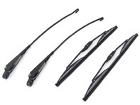 Set bracci e spazzole tergicristallo, vetture con guida a sinistra. Porsche 911 68-77 / 912 / 914 - 91462831SET, WSN130