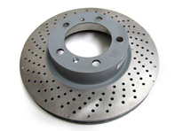 Brake disc rotor, Front. Porsche 981 Boxster 2.7L / 981C Cayman 2.7L (OE Part No 98135140101/98135140201) - 98135140101, 98135140201