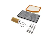 Kit d'entretien moteur - Filtres à air/carburant/huile, bougies d'allumage et plus - pour Porsche 986 Boxster 2.7L et Boxster S 3.2L 2000-2004 - 99610722560, 99610731351, 0PB115499A, 99611013103, 99611013104, 90012310630, 99657221901, 99657221902, 99657121903, 99757121900, 99757121901, 99757121902, 99917020791