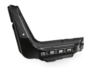 Piastra a soffietto sul davanzale. Porsche 993 Turbo / Aspetto Turbo - 99350217801GRV, 99350217701GRV