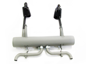 带热交换器和尾管套件的排气管。保时捷 356 B - 64421100300, 1623102970, 64421100400, 61611100660, 1620701510, 61611101005