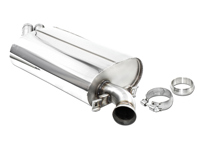 Silencieux arrière sport pour - Porsche 968 M44-43 CARGRAPHIC N-GT - 94411104111, 94411104901