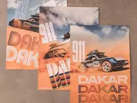 Poster Set - 911 Dakar