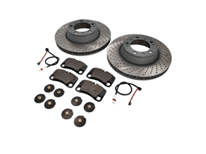 Pack Plaquettes et Disques de Frein ARRIÈRE Porsche 997 3.6L C4 - 99735294904, 99761275402, 99635208600, 99635208602, 99635240502, 99635240602