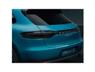 后尾门改装套件，适用于 Macan MKI - 有色灯银色 PORSCHE 铭文 - 95B827041BYGRV, 95B04490500