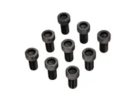 Flywheel bolts, Pack of 9. Porsche 911 / 924S / 944 / 964 / 968 - 93010220600, 204-2801, 93010220601, 1610450200