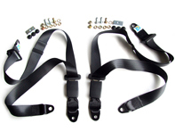 Static 3-Point Rear Lap & Diagonal Belts (Set of 2). Porsche 356 / 912 / 911 upto 83 - 47785779570B
