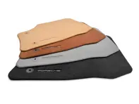 Fußmatten mit Nubukband. Porsche 955 Cayenne LHD (Linkslenker) Autos - 955044800628B2, 95504480062, 95504480463, 95504480473